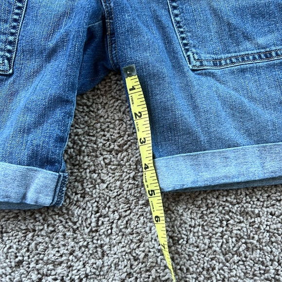 Loft Women’s 0 Denim Boyfriend Shorts - Picture 5 of 5